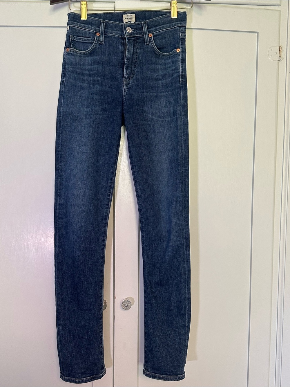 Citizens Of Humanity Size 25 Harlow High Rise Slim Premium Vintage